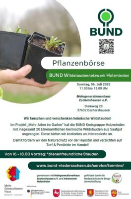 Pflanzenbörse Wildstauden