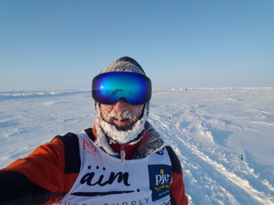 Nordpolmarathon, Foto: Robby Clemens