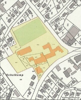 Planskizze zum Schulcampus Hemdingen (Bild vergrößern)