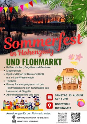 Sommerfest & Flohmarkt in Hohenziatz