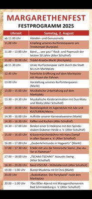 Programm 02.08.2025