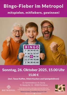 Metropols Bingo Fieber im Ev. Gemeindehaus St. Georg (Bild vergr&ouml;&szlig;ern)