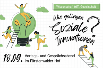 Veranstaltung: Wissenschaft trifft Gesellschaft: Wie gelingen Soziale Innovationen? Do 18.​09.​2025