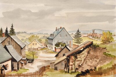 Werner Kempf | Aquarell | FG Daniel (Bild vergr&ouml;&szlig;ern)