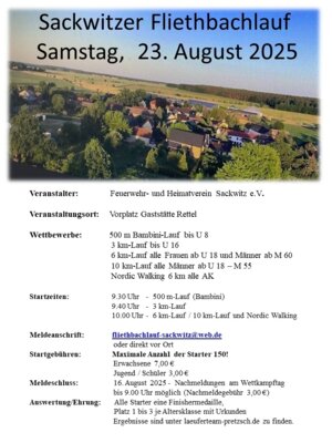 Sackwitzer Fliethbachlauf