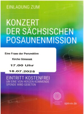 Konzert der Sächsischen Posaunenmission