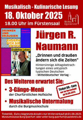 Plakat Lesung Naumann