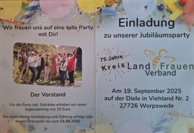 Einladung