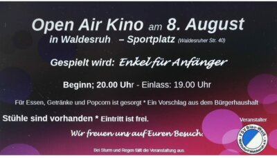 Flyer zur Vreanstaltung mit weiteren Hinweisen zu Ort und Zeit