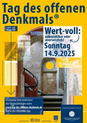 Plakat zum Tag des offenen Denkmals