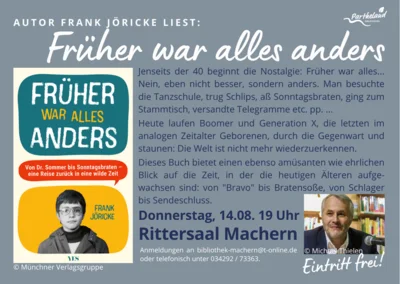 Veranstaltung: Weinlese 14. August 2025 im Partheland - Schloss Machern Do 14.​08.​2025