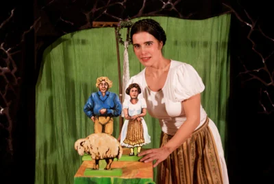 Daniela Schwalbe spielt -Die Regentrude, Foto: Künstlerin (Bild vergrößern)