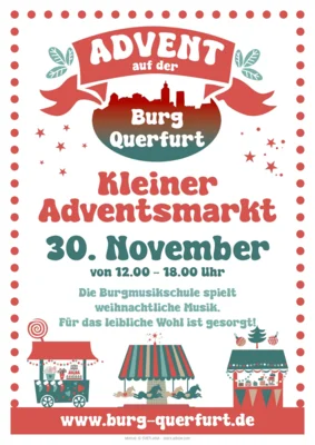 Kleiner Adventsmarkt am 30. November auf Burg Querfurt