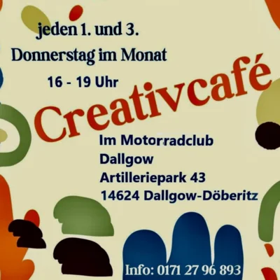 Veranstaltung: Creativcaf&eacute; - Thema Porzellan, Keramik, Malerei Do 21.​08.​2025