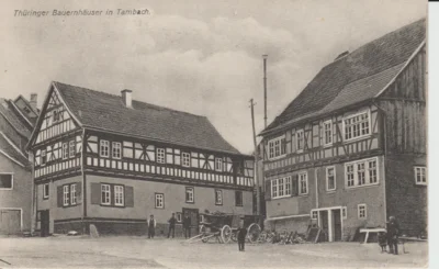 Heimatmuseum um 1916 Blick von der Schützenstraße