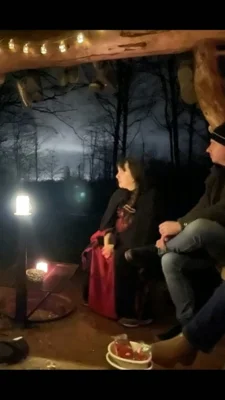 Hexenwanderung zu Halloween