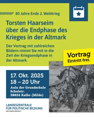 Veranstaltung: 80 Jahre Ende 2. Weltkrieg Fr 17.​10.​2025