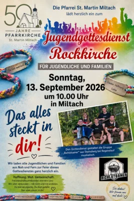 Rockkirche Miltach (Bild vergr&ouml;&szlig;ern)