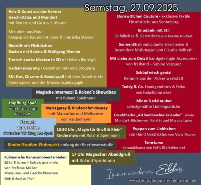 Programm Samstag (Bild vergr&ouml;&szlig;ern)
