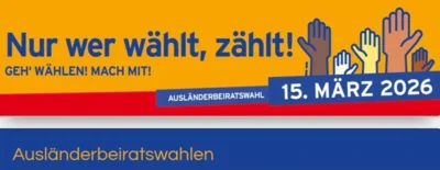 Veranstaltung: Ausl&auml;nderbeiratswahl 2026 &ndash; Informationsveranstaltung Mi 15.​10.​2025