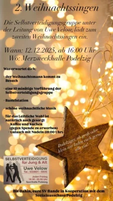 Veranstaltung: 2.Podelziger Weihnachtssingen Fr 12.​12.​2025