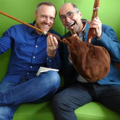 Wolfgang Heyer und Barny Bitterwolf (Bild vergr&ouml;&szlig;ern)