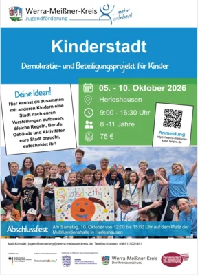 Plakat Kinderstadt
