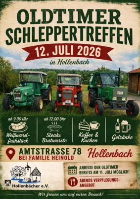 Veranstaltung: Oldtimer Schleppertreffen So 12.​07.​2026