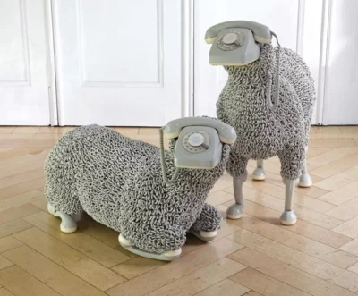 Jean-Luc Cornec | TribuT Telephon Sheep | ab 1992 | Foto: Jean-Luc Cornec (Bild vergr&ouml;&szlig;ern)
