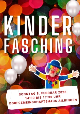 Veranstaltung: Kinderfasching So 08.​02.​2026