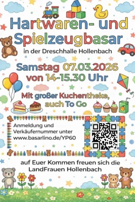 Veranstaltung: Hartwarenbasar Sa 07.​03.​2026