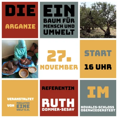Veranstaltung: Die Arganie &ndash; Baum des Lebens und Schatz Marokkos Do 27.​11.​2025