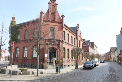 ..Blick in die Steinstrasse,