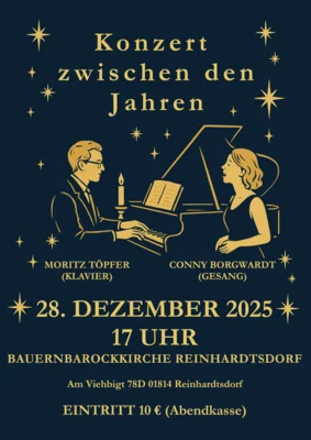 Veranstaltung: 28. Dezember - Konzert zwischen den Jahren So 28.​12.​2025