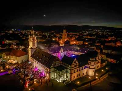 Schloss Ehrenstein zur Schlossweihnacht © Stadt Ohrdruf (Bild vergr&ouml;&szlig;ern)