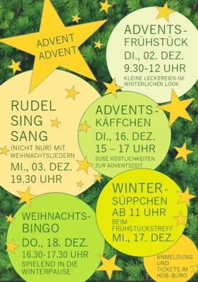 Veranstaltung: Adventsk&auml;ffchen Di 16.​12.​2025
