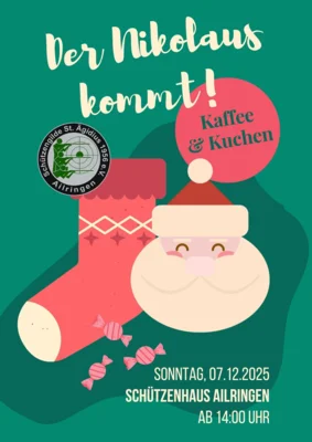 Veranstaltung: Der Nikolaus kommt - Kaffee und Kuchen So 07.​12.​2025