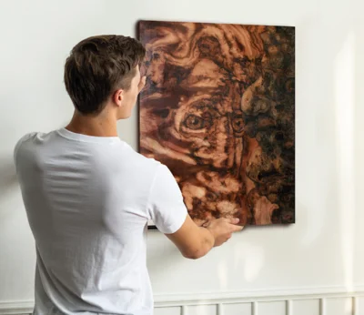 Veranstaltung: Kunstausstellung: Helmut Frelke - &bdquo;Wenn Holz, Farbe und Geschichten sprechen&ldquo; Fr 12.​12.​2025