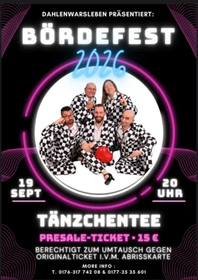 Veranstaltung: B&ouml;rdefest 18. – 20.09.2026