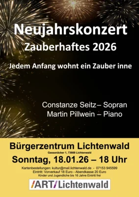 Neujahrskonzert zauberhaftes 2026