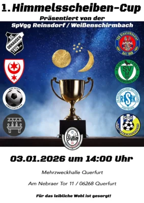 1. Himmelsscheiben-Cup am 3. Januar ab 14 Uhr
