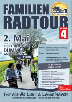 Die 4. Familien-Fahrradtour