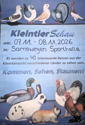 Kleintier- und Geflügelausstellung