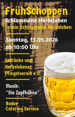Flyer Frühschoppen Schlossruine (Bild vergr&ouml;&szlig;ern)