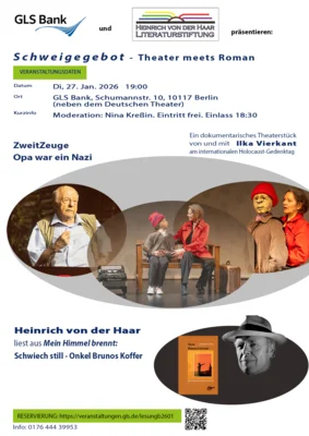 Flyer SCHWEIGEGEBOT vorn