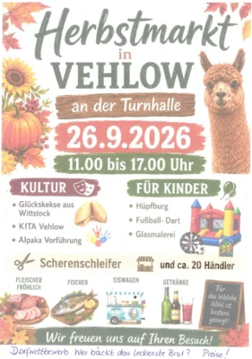 Herbstmarkt in Vehlow