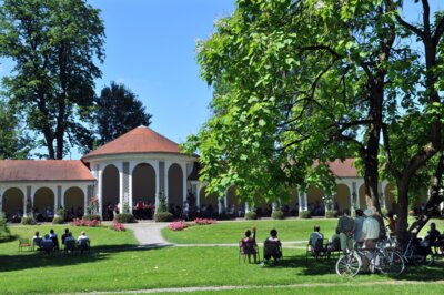 Veranstaltung: Konzert im Kurpark mit dem Bl&auml;serchor der Herrnhuter Br&uuml;dergemeine So 28.​06.​2026