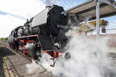 Dampftage im historischen Lokschuppen | Foto: Martin Ferch