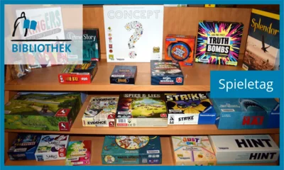 Spiele in der Stadtbibliothek (Bild vergr&ouml;&szlig;ern)