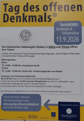 Plakat Tag des offenen Denkmal
